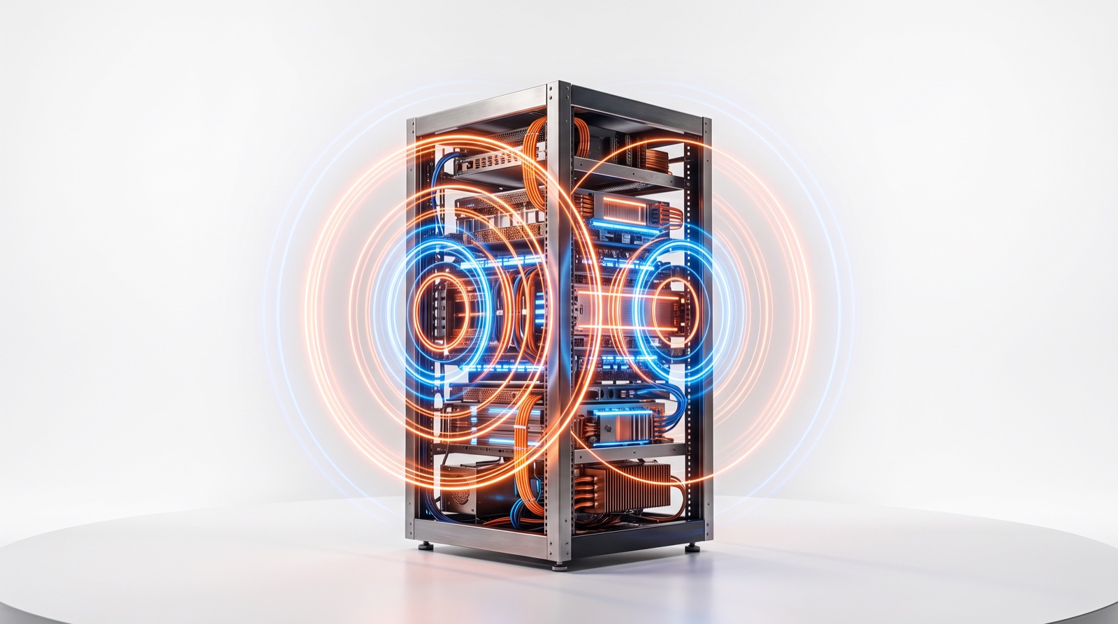High density as a halo, one rack, immense output