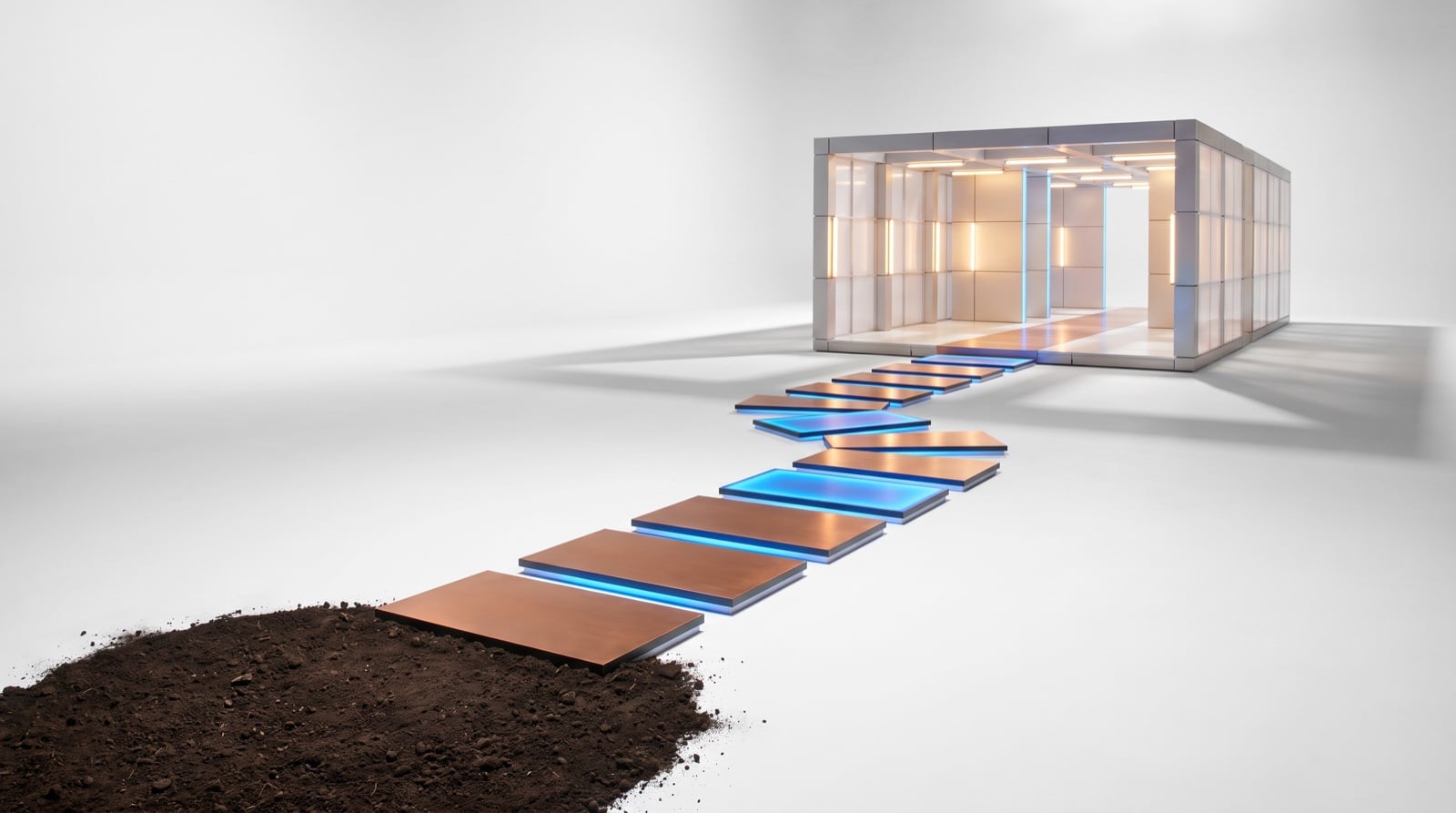 The phases from bare pad to first token, laid out as a runway