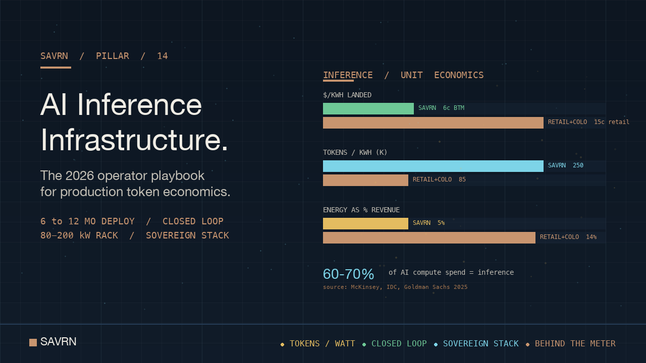 AI Inference Infrastructure: The 2026 Operator’s Playbook